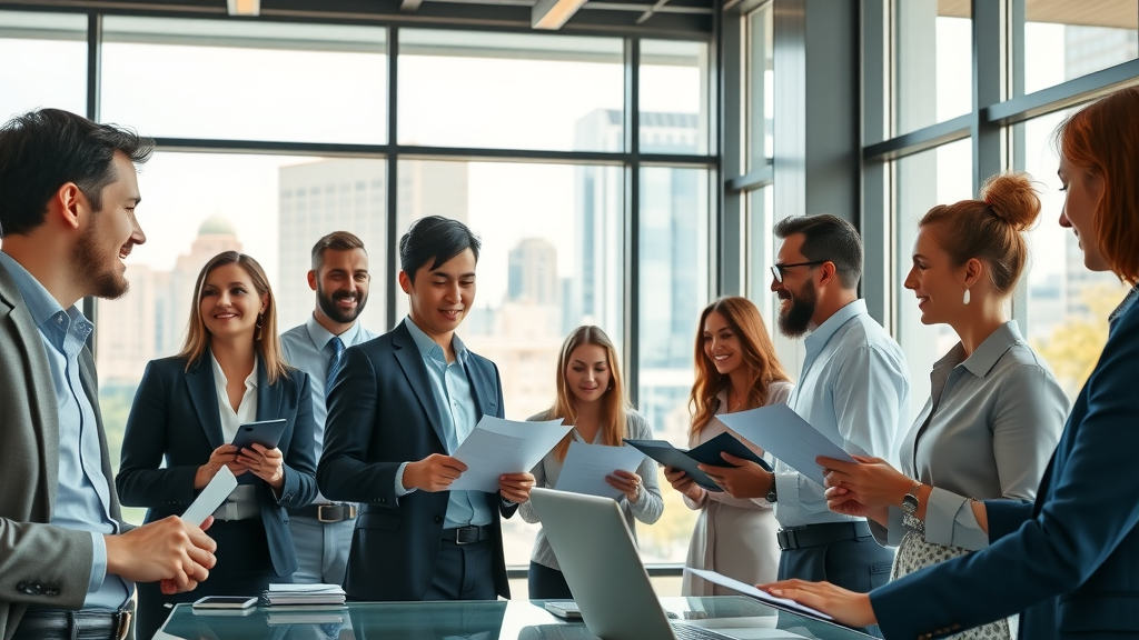 dynamic Texas business office diverse group employee retention tips in Texas