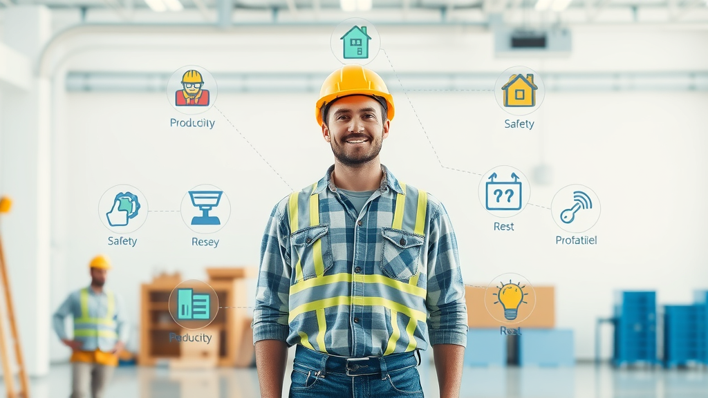 infographic construction worker safety productivity rest fatigue management profitability